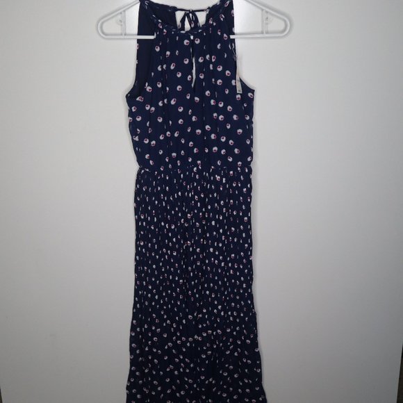 NWT Macys Maison Jules Blue Sleeveless Dress SZ M - Picture 7 of 7
